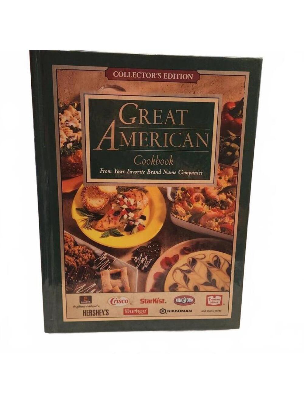 Great American Cookbook Vintage 1st Printing Hardcover Rare 1994 90s